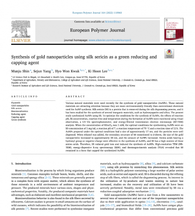 Synthesis of gold nanoparticles using silk sericin as a green reducing and capping agent